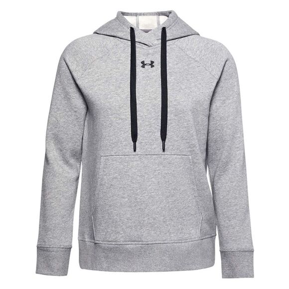 Under Armour Womens/Ladies Rival HB Fleece Hoodie / Gray